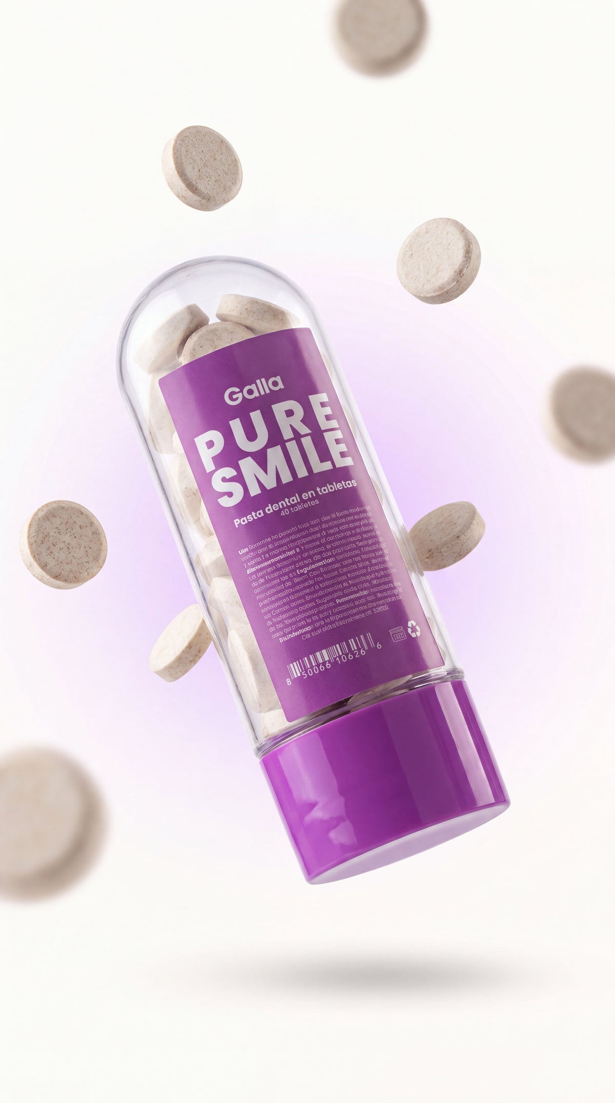Pure Smile - Pasta dental en tabletas